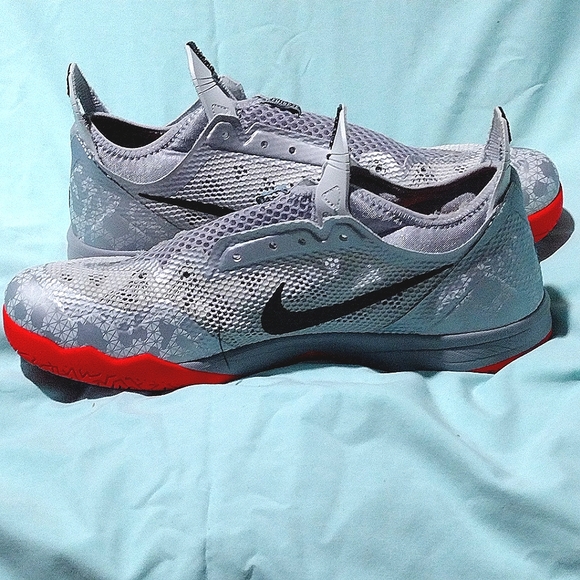 Nike Zoom Crusaders, Silver/black/red, in excellent condition, Men's 13 - Picture 10 of 12